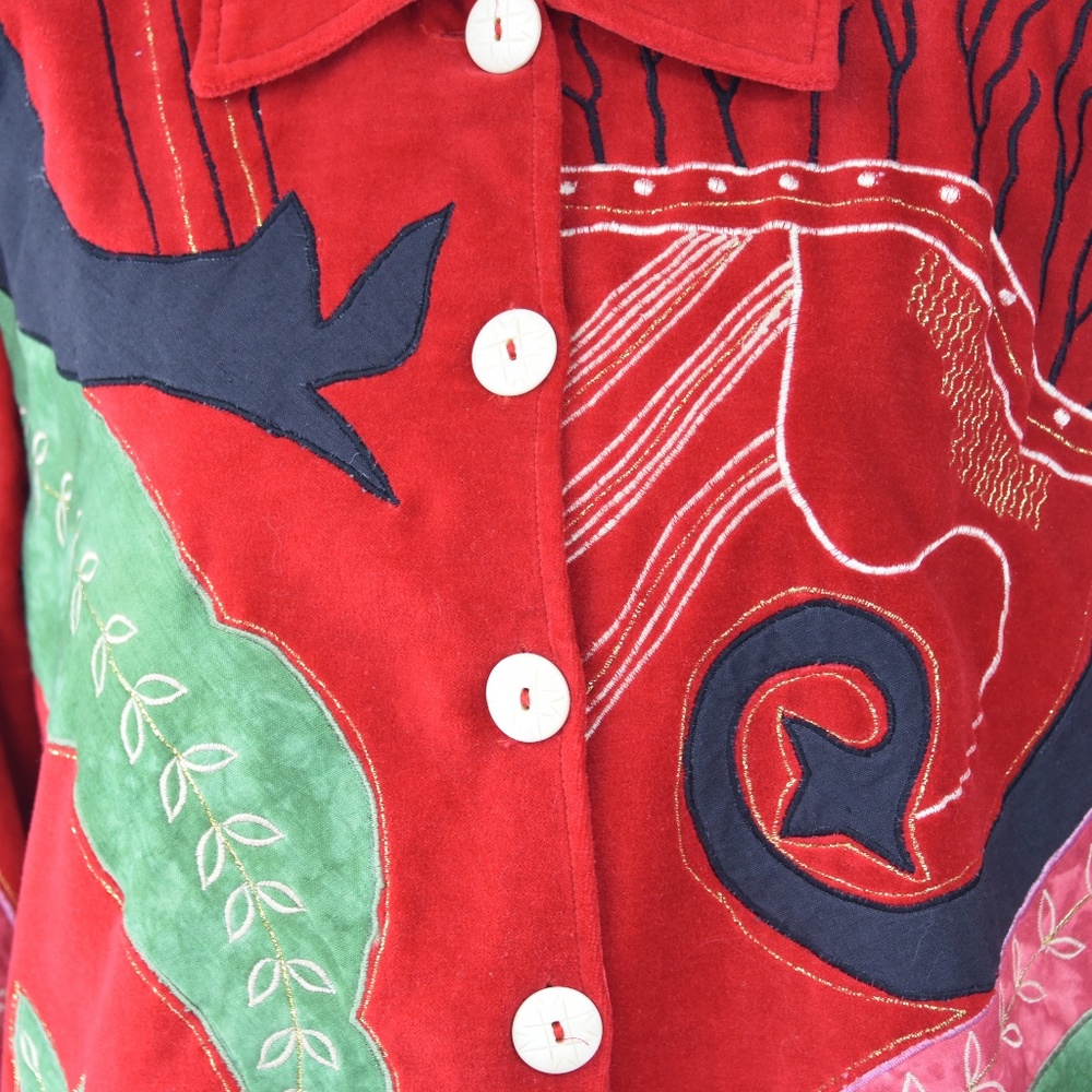 Multi-color and Patterned Blazer / Jacket - Picture 2 of 8
